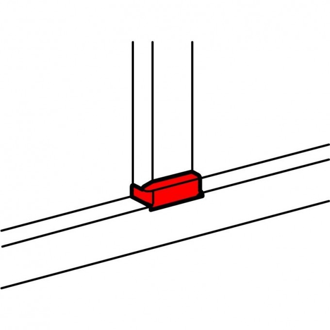 Отвод плоский LEGRAND для односекционных кабель-каналов DLP 50х105 ширина профиля 105 мм 010740