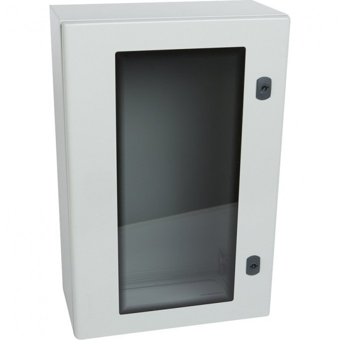 Шкаф LEGRAND Atlantic МП стеклянная дверь 600x400x200 светло-серый 036929