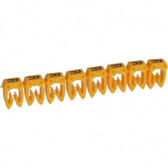 Маркер LEGRAND CAB 3 для кабеля 0,5-1,5 мм² заглавная буква R