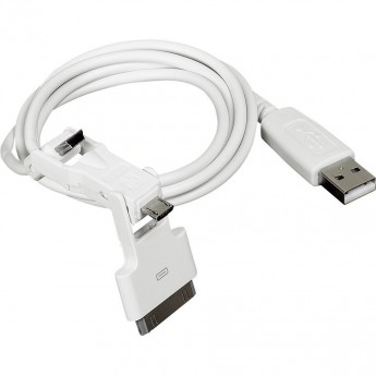 USB-кабель LEGRAND для зарядки 3 в 1 белый