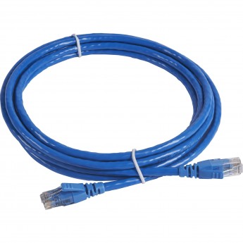 Шнур коммутационный LEGRAND RJ 45 категория 6 U/UTP PVC не экранированный 3 м голубой