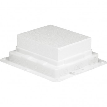 Пластиковая монтажная коробка LEGRAND для встраивания напольных коробок на 12 модулей или с глубиной 65 мм на 10 модулей белый
