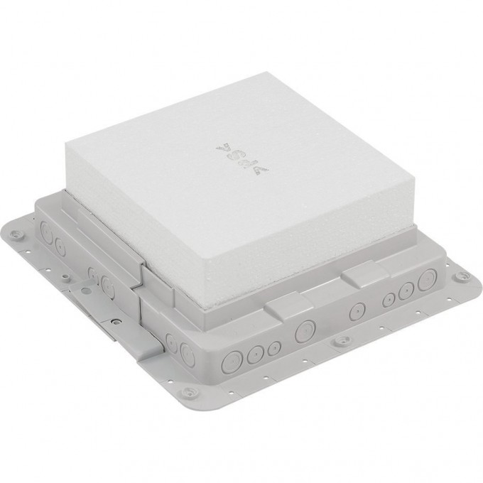 Пластиковая монтажная коробка LEGRAND для встраивания напольных коробок на 18 модулей белый 089631