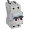 Автоматический выключатель LEGRAND DX³-E 6000 6 кА тип C 2П 230/400 В 40А 2 модуля белый 407281