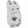 Автоматический выключатель дифференциального тока LEGRAND DX³ 6000 10 кА тип характеристики С 1П+Н 230 В 6 А тип AС 30 мА 2 модуля белый 410999