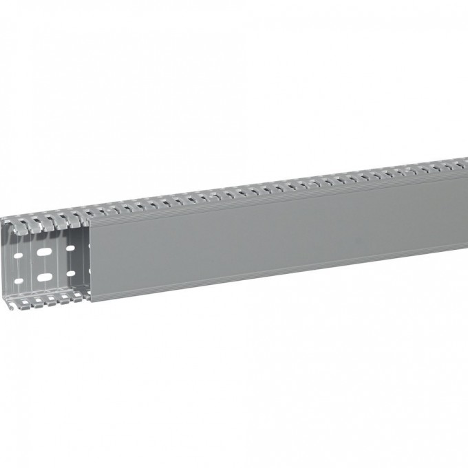 Кабель-канал LEGRAND (крышка + основание) Transcab 80x40 мм RAL 7030 серый 636115