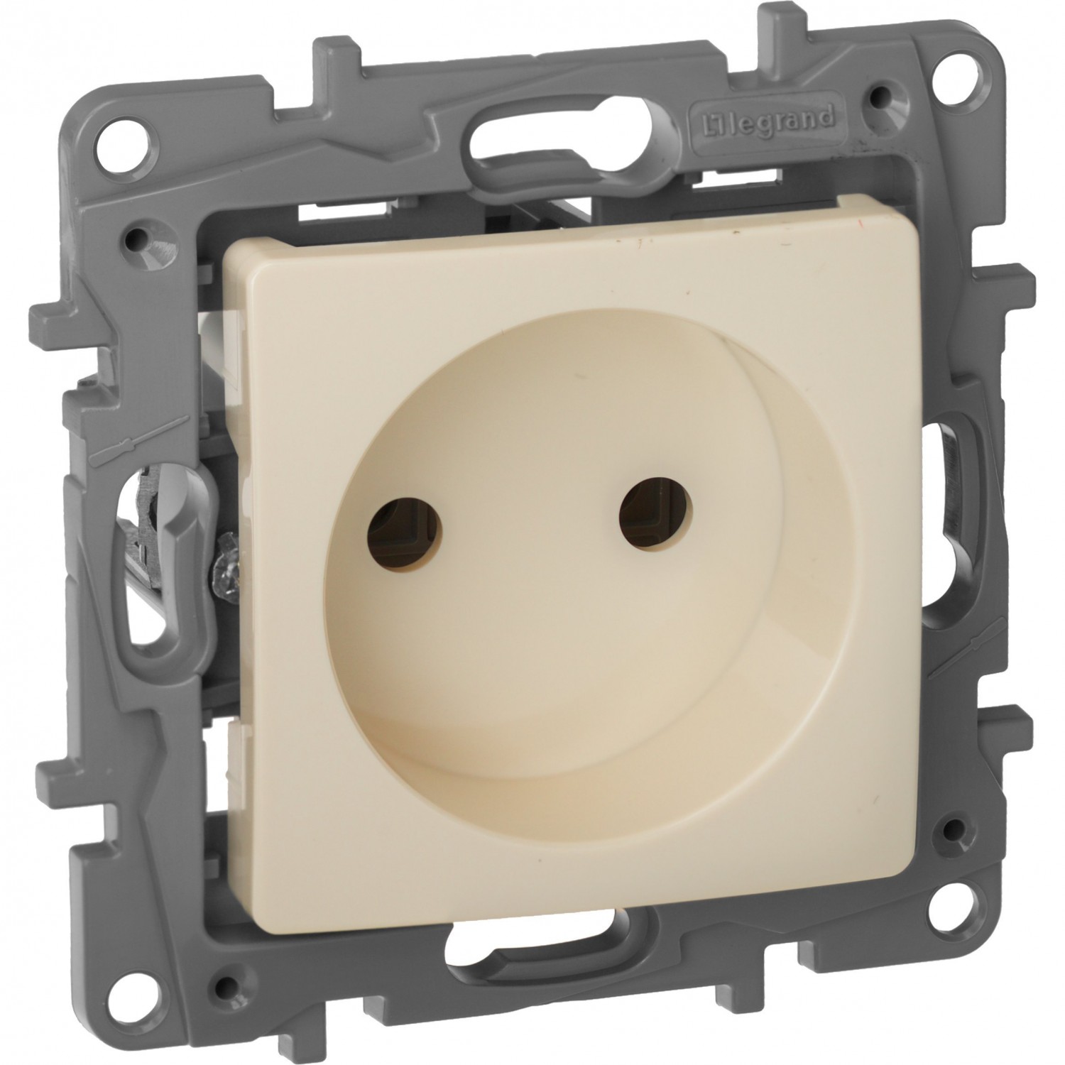 Розетка LEGRAND 2К немецкий стандарт 16 А 250 В Etika слоновая кость ...