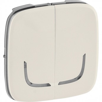 Лицевая панель LEGRAND Valena ALLURE MyHome Play Zigbee для выключателя-радиоприемника 2-канального слоновая кость Лицевая панель LEGRAND Valena ALLURE MyHome Play Zigbee для выключателя-радиоприемника 2-канального слоновая кость