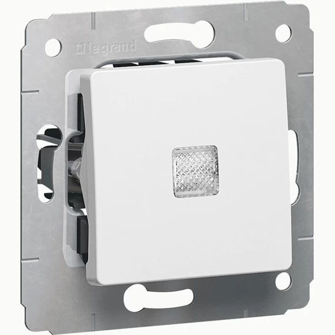 Выключатель LEGRAND Cariva с подсветкой автоматические клеммы 10 АX 250 В белый 773610 Выключатель LEGRAND Cariva с подсветкой автоматические клеммы 10 АX 250 В белый 773610