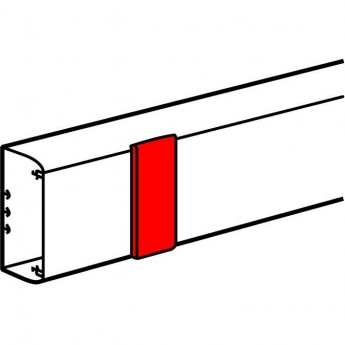 Накладка на стык LEGRAND для крышек 130 мм для кабель-канала DLP 65х150/220 - белый
