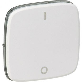 Панель лицевая LEGRAND VALENA ALLURE для 2-п выключателя белый