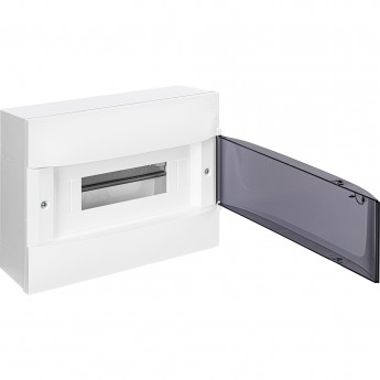 Пластиковый щиток LEGRAND PRACTIBOX S навесной 1X12 дымчатая дверь Пластиковый щиток LEGRAND PRACTIBOX S навесной 1X12 дымчатая дверь