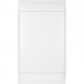 Пластиковый щиток LEGRAND PRACTIBOX S встраиваемый (ЩРв-П) 4X18 белая дверь