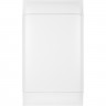 Пластиковый щиток LEGRAND PRACTIBOX S встраиваемый (ЩРв-П) 4X18 белая дверь 137549