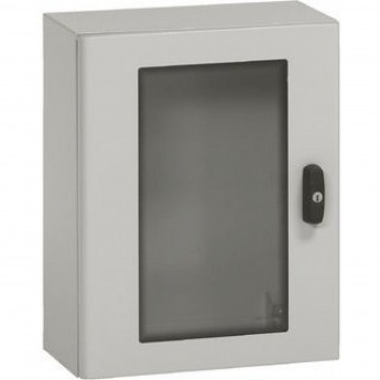 Шкаф LEGRAND Atlantic МП стеклянная дверь 1000x600x300 светло-серый