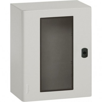 Шкаф LEGRAND Atlantic МП стеклянная дверь 700x500x250 светло-серый