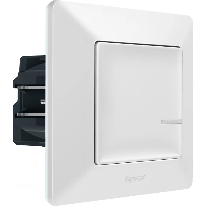 Умный проводной выключатель/светорегулятор LEGRAND Valena Life with NETATMO 5-300Вт, белый 752184 Умный проводной выключатель/светорегулятор LEGRAND Valena Life with NETATMO 5-300Вт, белый 752184