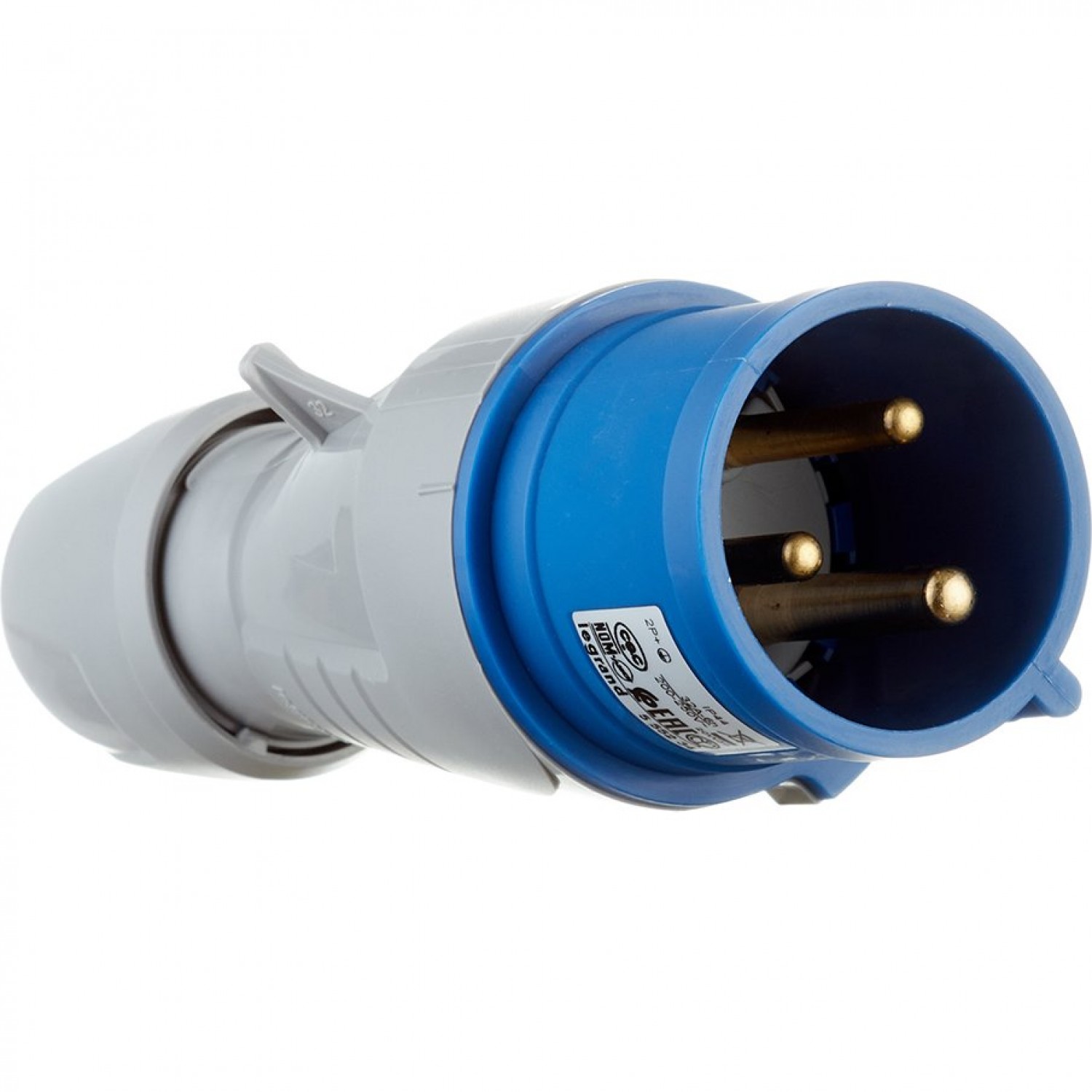 Вилка LEGRAND P17 Ip44 2p+E 230v 32а 056473. Купить на Официальном ...