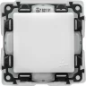 Выключатель LEGRAND Valena LIFE IP44 10АХ 250В с лицевой панелью безвинтовые зажимы белый 752151