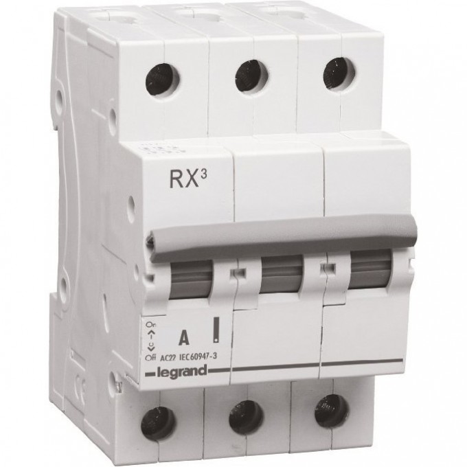 Выключатель-разъединитель LEGRAND RX3 80А 3П белый 419414