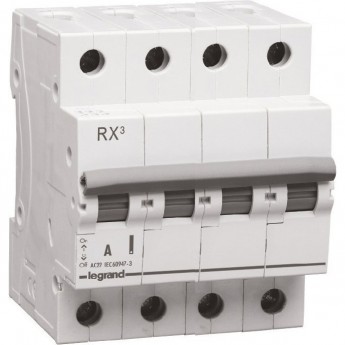 Выключатель-разъединитель LEGRAND RX3 80А 4П, белый