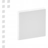 Лицевая панель LEGRAND Valena LIFE для выключателей одноклавишных белая 755000